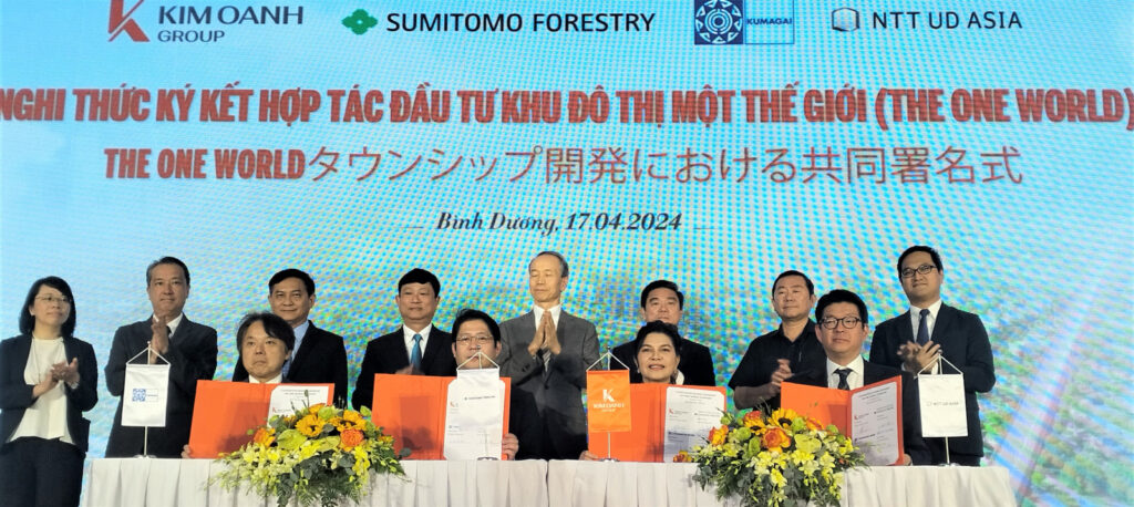 đối tác Nhật tham gia đầu tư dự án khu đô thị Một Thế Giới - One Era Kinera Bình Dương Kim Oanh Group