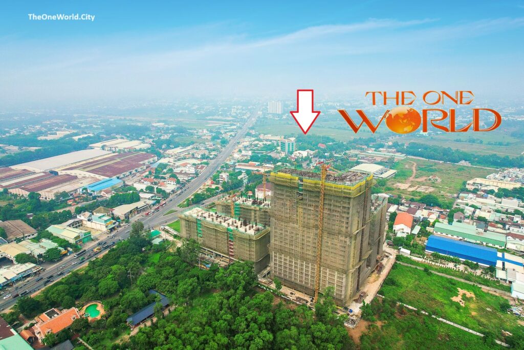 Vị trí dự án One Era Kinera - Một thế giới Thuận An Bình Dương vi tri the one world thuan an binh duong kim oanh group