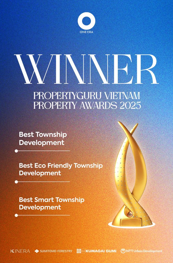 One Era của Hoa Lan Township JVC đã giành ba giải thưởng, trong đó có hạng mục Dự án khu đô thị xuất sắc.