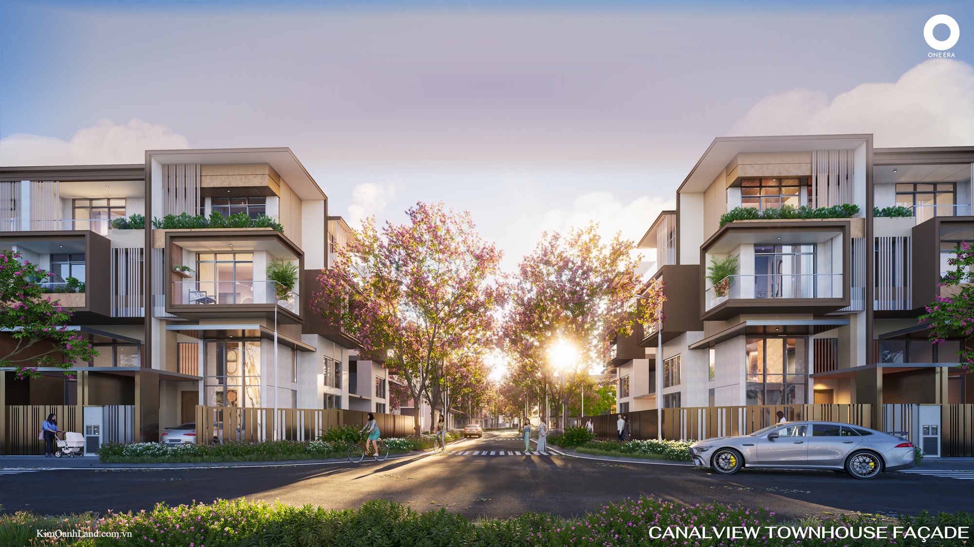 Thiết kế mẫu nhà phố townhouse one era Thiết kế mẫu nhà phố townhouse one era