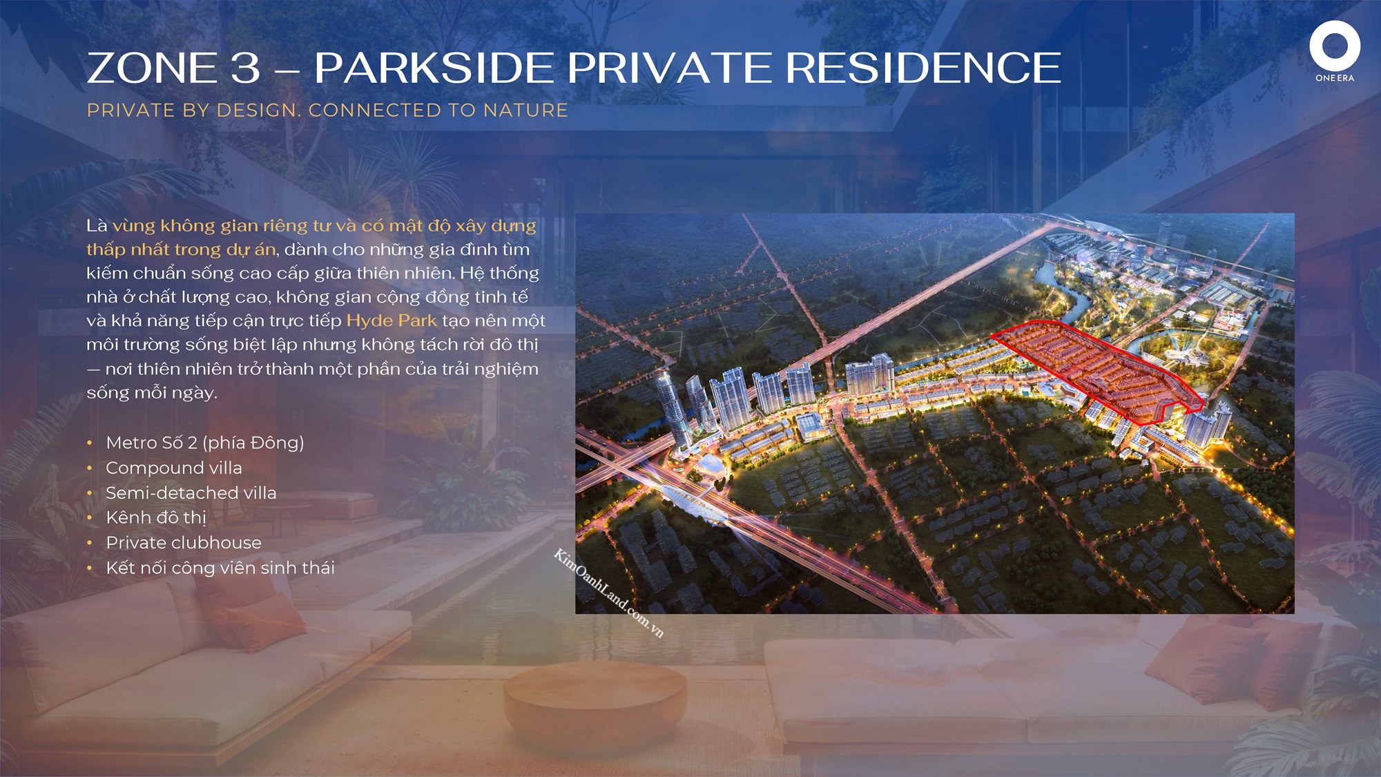 Mặt bằng One Era Zone 3 - Parkside Private Residence Mặt bằng One Era Zone 3 - Parkside Private Residence
