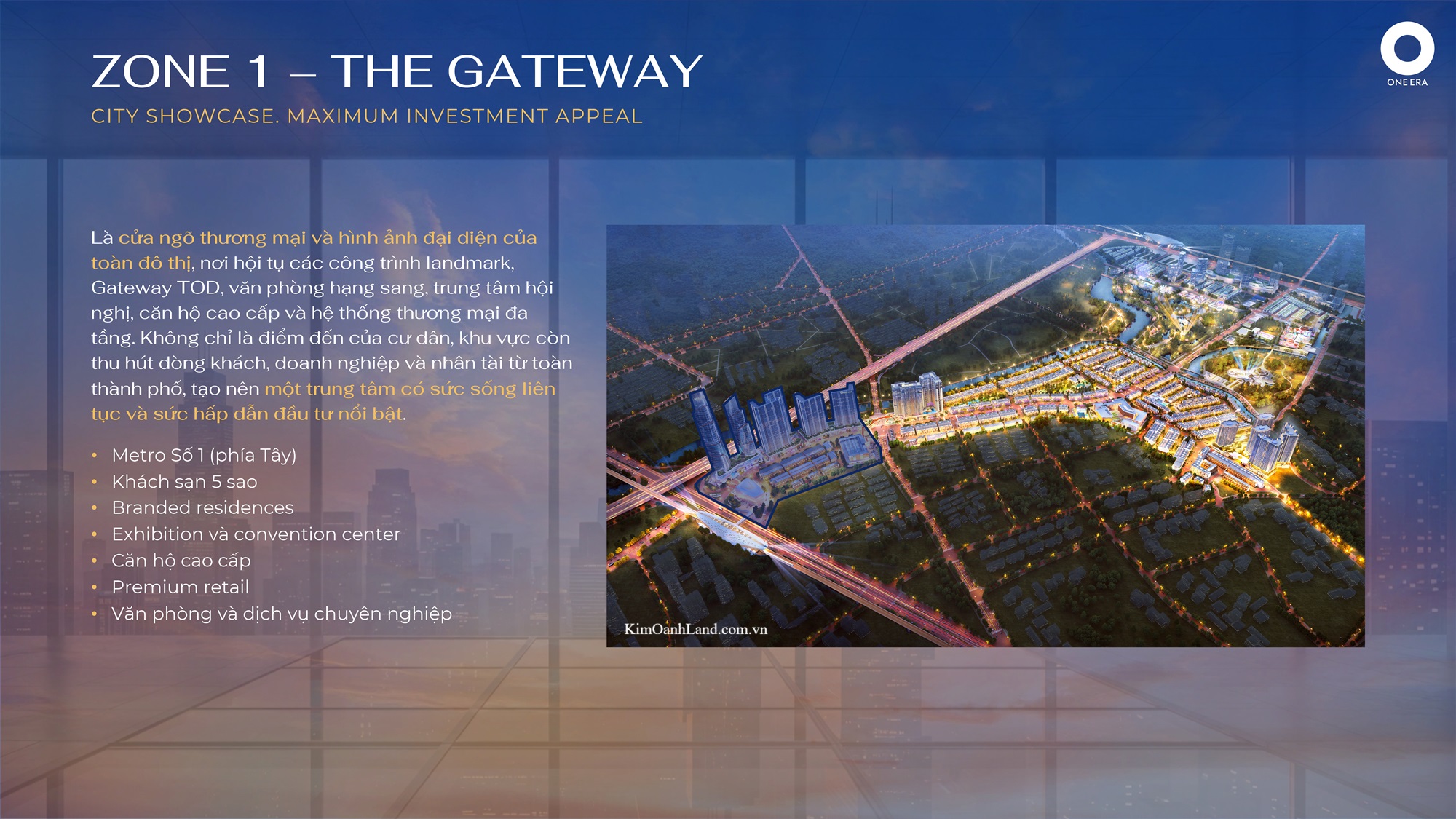 Mặt bằng One Era zone 1 Gate Way Mặt bằng One Era zone 1 Gate Way