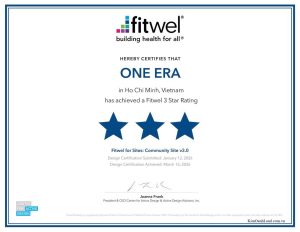 One Era chứng nhận FITWEL 3 Star