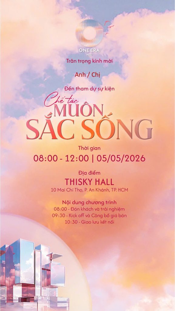 thư mời tham dự lễ Kickoff dự án One Era