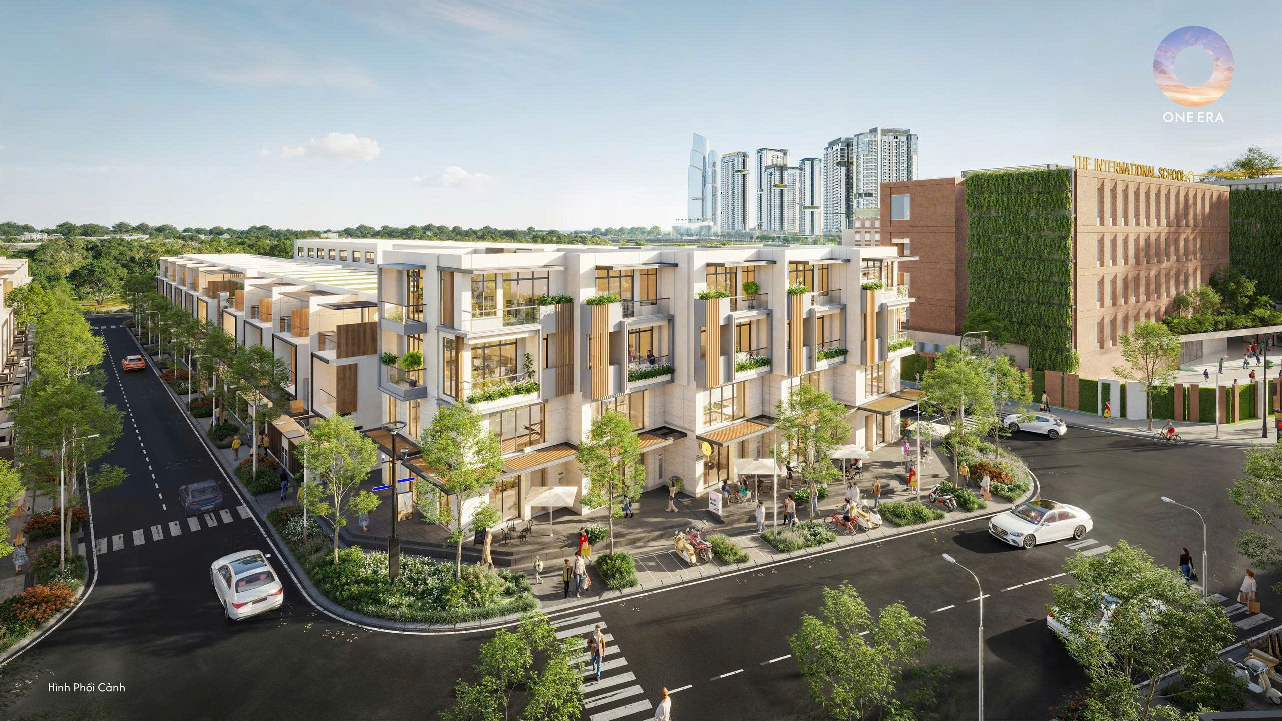 Nhà phố shophouse phân khu NIZI One Era