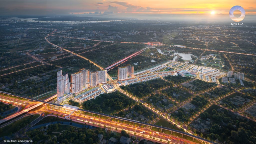 Dự án One Era được phát triển theo mô hình khu đô thị tích hợp TownShip "all in one" chuẩn Quốc tế.