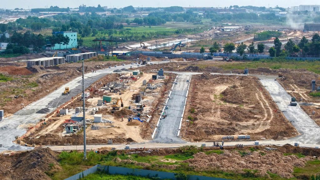 Hình ảnh cập nhật tiến độ xây dựng dự án One Era KINERA tháng 4/2026