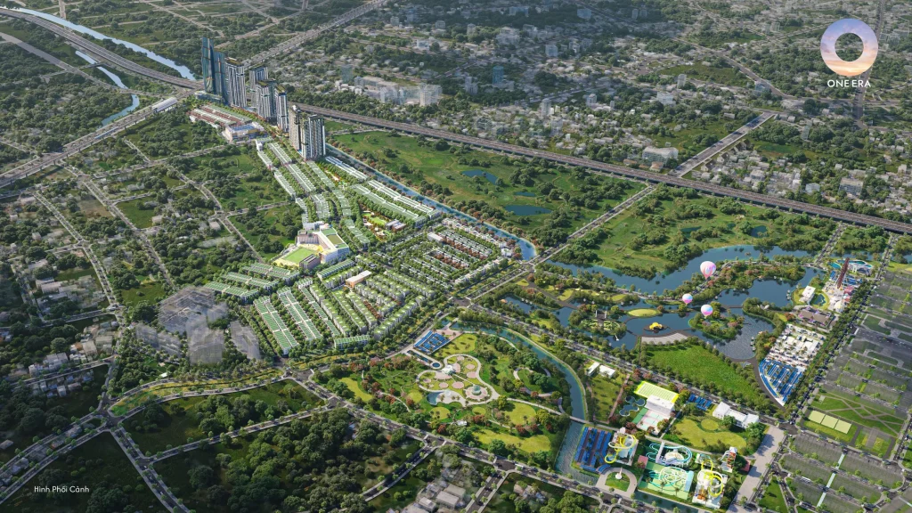 công viên xanh sinh thái 42ha one era