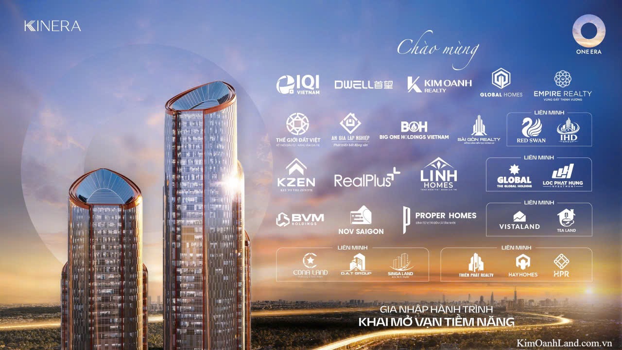 Danh sách các công ty sàn F1 phân phối bán dự án One Era