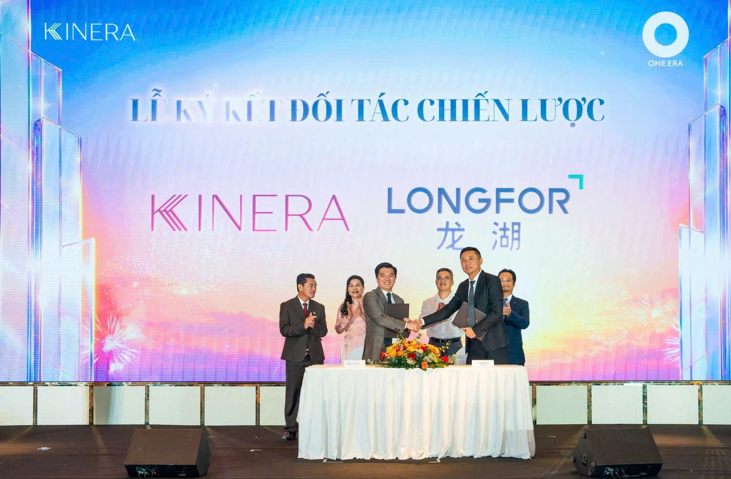 KINERA hợp tác LONGFOR chủ đầu tư dự án One Era KINERA hợp tác LONGFOR chủ đầu tư dự án One Era